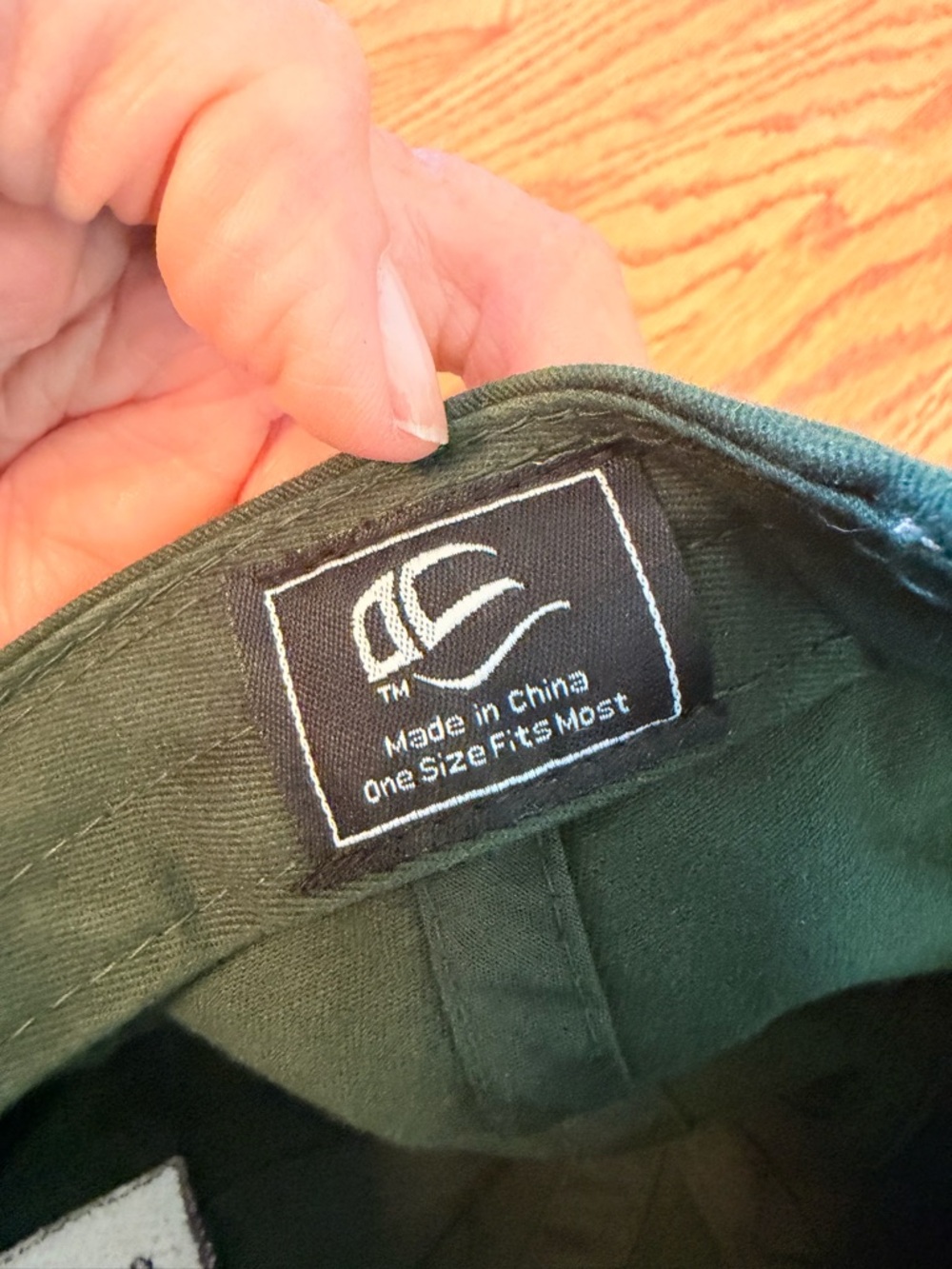 Tall Timbers Embroidered Patch Baseball Cap - Green, The Albany Quail Project - Picture 7 of 8